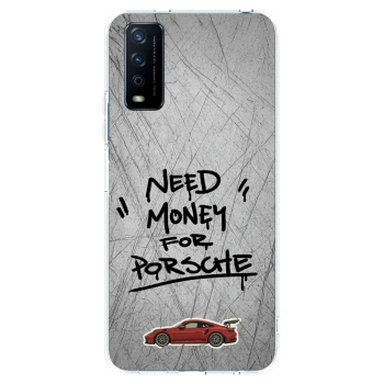 Picasee Vivo Y11s Hülle - Transparentes Silikon - Grey Drift