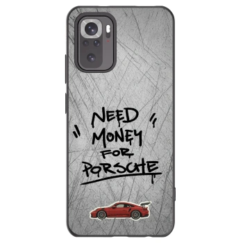 Picasee Xiaomi Redmi Note 11S 4G Hülle - Schwarzes Silikon - Grey Drift