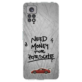 Picasee Xiaomi Redmi Note 11S 4G Hülle - Transparentes Silikon - Grey Drift