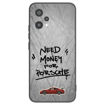 Picasee Realme 9 Pro 5G Hülle - Schwarzes Silikon - Grey Drift