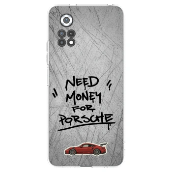 Picasee Xiaomi Poco X4 Pro 5G Hülle - Transparentes Silikon - Grey Drift