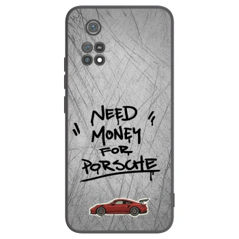 Picasee Xiaomi Poco M4 Pro Hülle - Schwarzes Silikon - Grey Drift