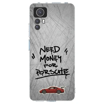 Picasee Xiaomi Redmi Note 12S Hülle - Transparentes Silikon - Grey Drift