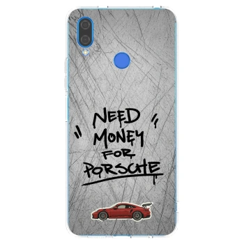 Picasee Huawei Nova 3 Hülle - Transparentes Silikon - Grey Drift