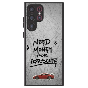 Picasee ULTIMATE CASE PowerShare für Samsung Galaxy S22 Ultra 5G - Grey Drift