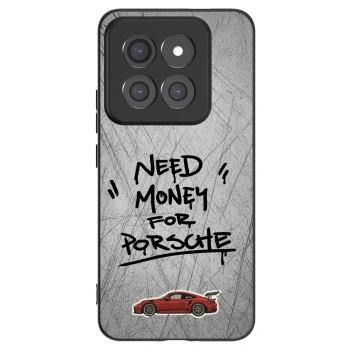 Picasee Xiaomi 14 Pro Hülle - Schwarzes Silikon - Grey Drift