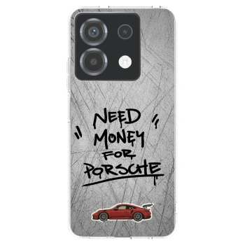 Picasee Xiaomi Poco X6 Hülle - Transparentes Silikon - Grey Drift