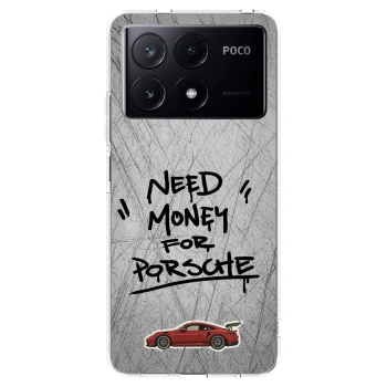 Picasee Xiaomi Poco X6 Pro Hülle - Transparentes Silikon - Grey Drift