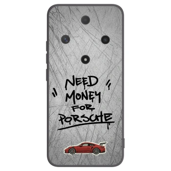 Picasee Honor Magic6 Lite 5G Hülle - Schwarzes Silikon - Grey Drift