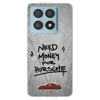 Picasee Xiaomi 14T Pro Hülle - Transparentes Silikon - Grey Drift