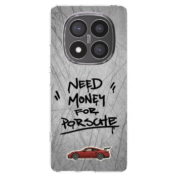 Picasee Xiaomi Redmi Note 14 Pro+ 5G Hülle - Transparentes Silikon - Grey Drift