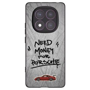 Picasee Xiaomi Redmi Note 14 Pro 4G Hülle - Schwarzes Silikon - Grey Drift