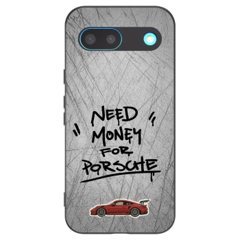 Picasee Google Pixel 8 Hülle - Schwarzes Silikon - Grey Drift