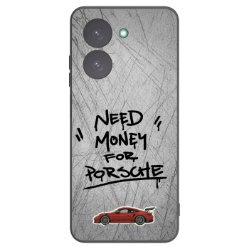 Picasee Xiaomi Redmi A5 Hülle - Schwarzes Silikon - Grey Drift