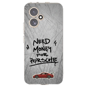 Picasee Honor 400 5G Hülle - Transparentes Silikon - Grey Drift