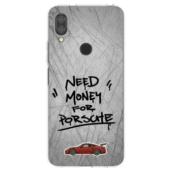 Picasee Xiaomi Redmi 7 Hülle - Transparentes Silikon - Grey Drift