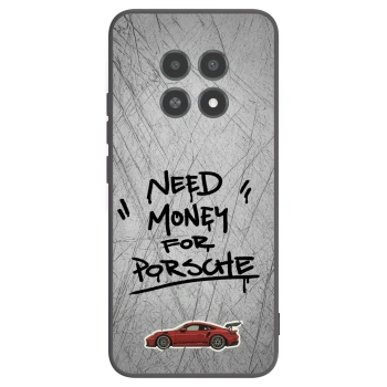 Picasee Realme 12X Hülle - Schwarzes Silikon - Grey Drift