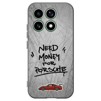 Picasee Xiaomi 17 Hülle - Schwarzes Silikon - Grey Drift