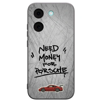Picasee Xiaomi Poco X8 Pro Hülle - Schwarzes Silikon - Grey Drift