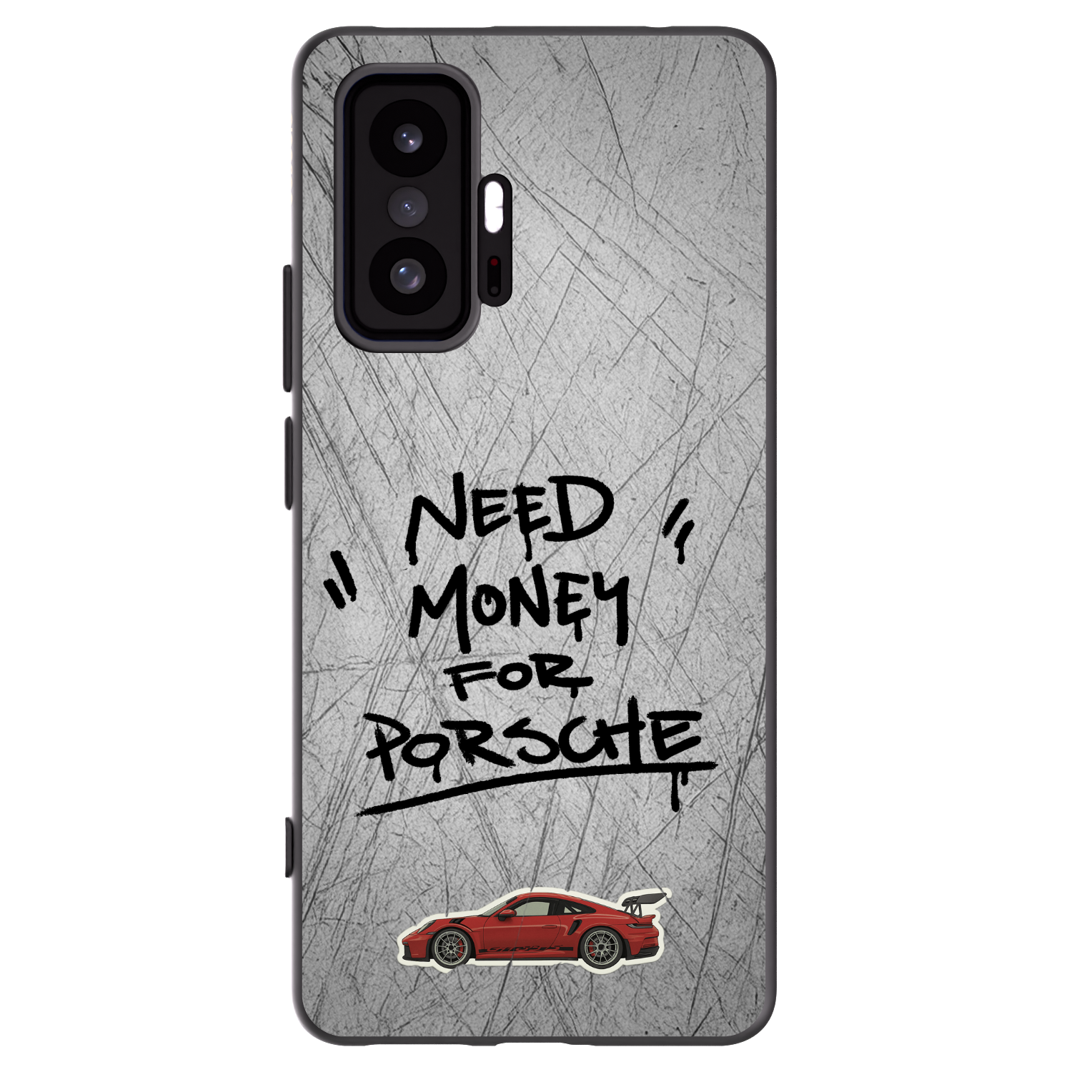 Picasee Xiaomi 11T Pro Hülle - Schwarzes Silikon - Grey Drift