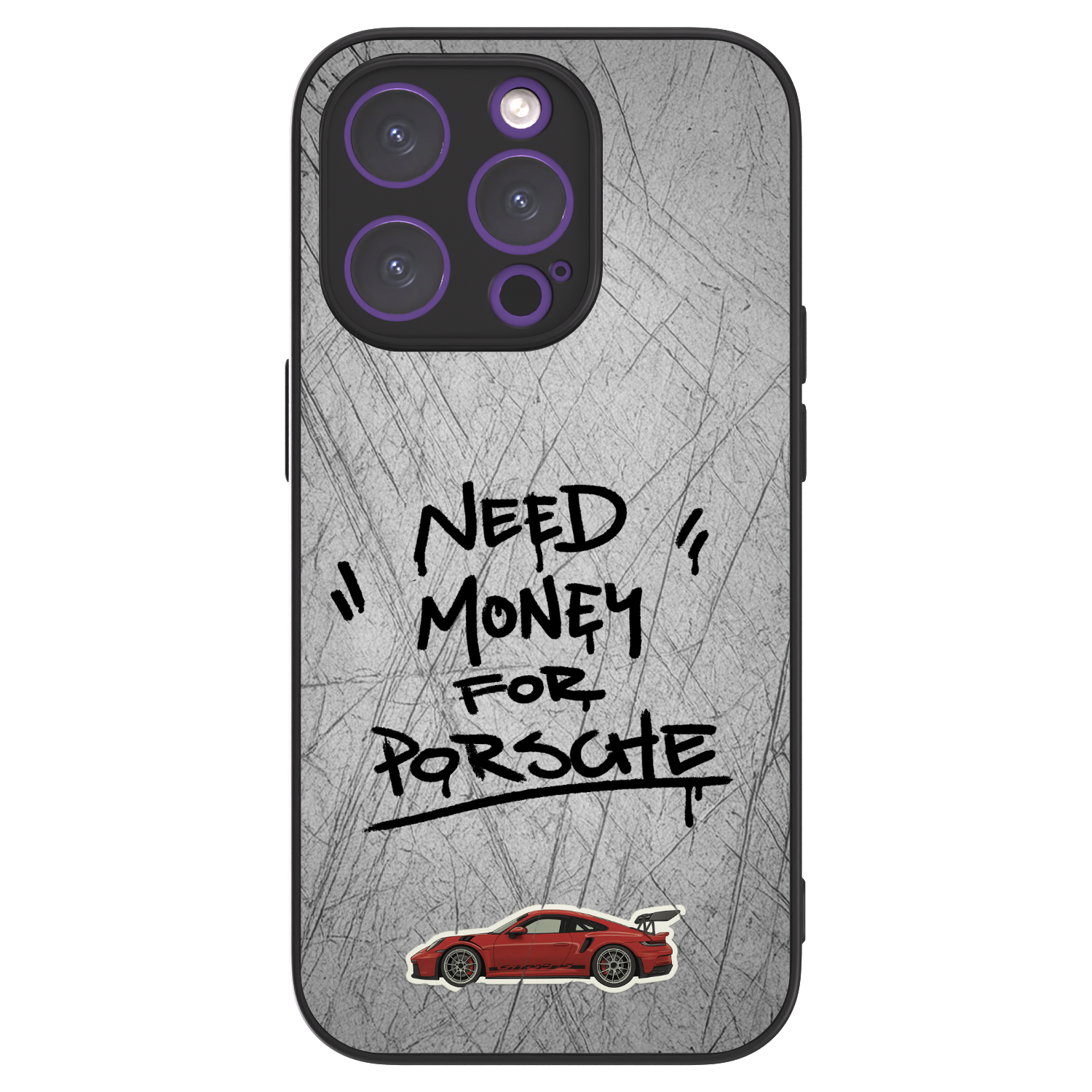 Picasee ULTIMATE CASE MagSafe für Apple iPhone 14 Pro - Grey Drift