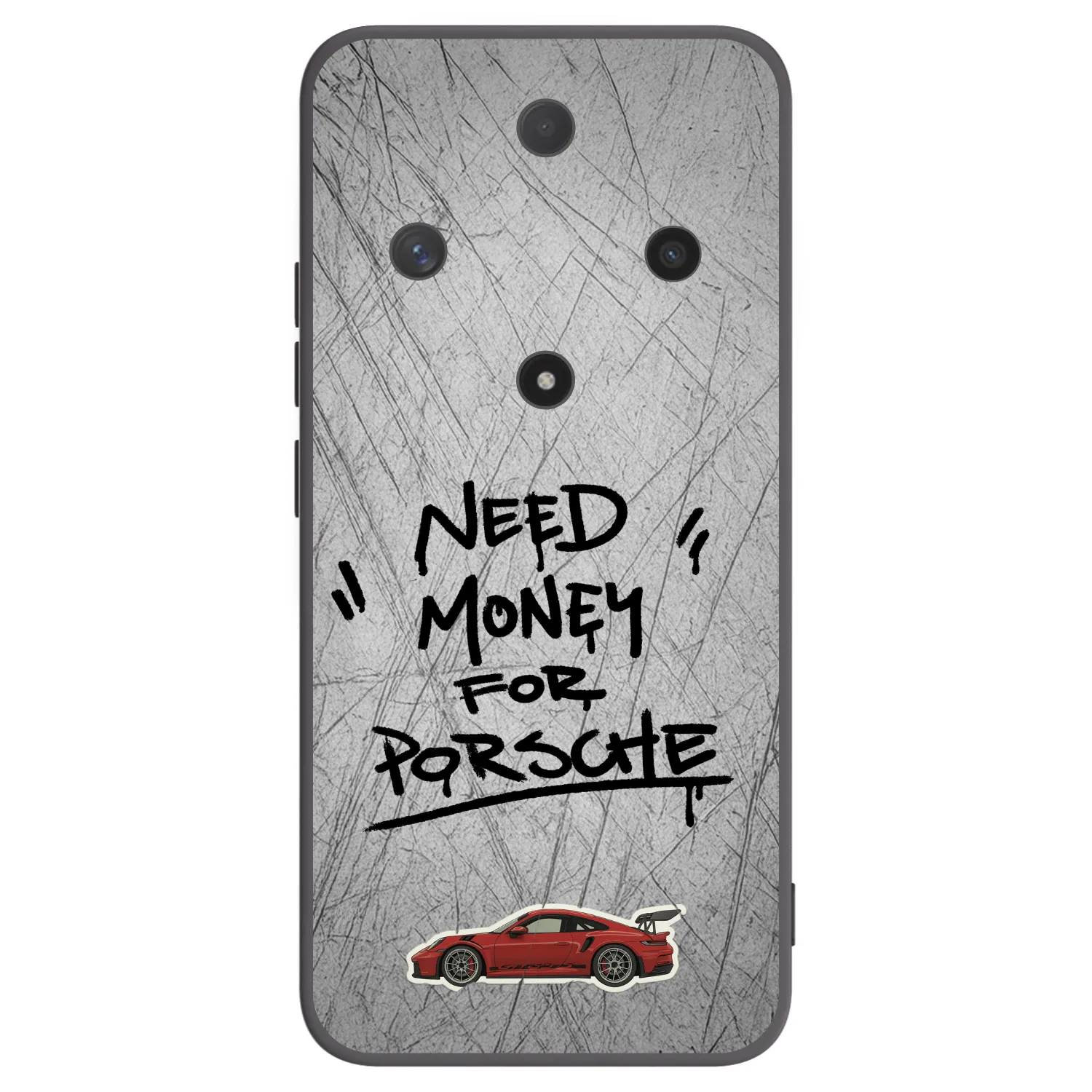 Picasee Honor Magic6 Lite 5G Hülle - Schwarzes Silikon - Grey Drift