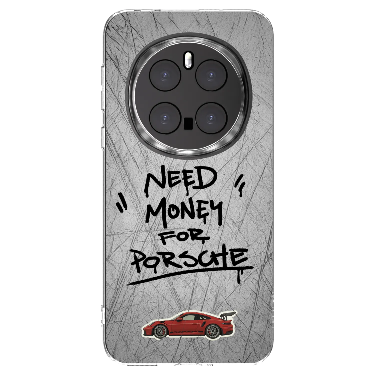 Picasee Honor Magic7 Pro 5G Hülle - Transparentes Silikon - Grey Drift