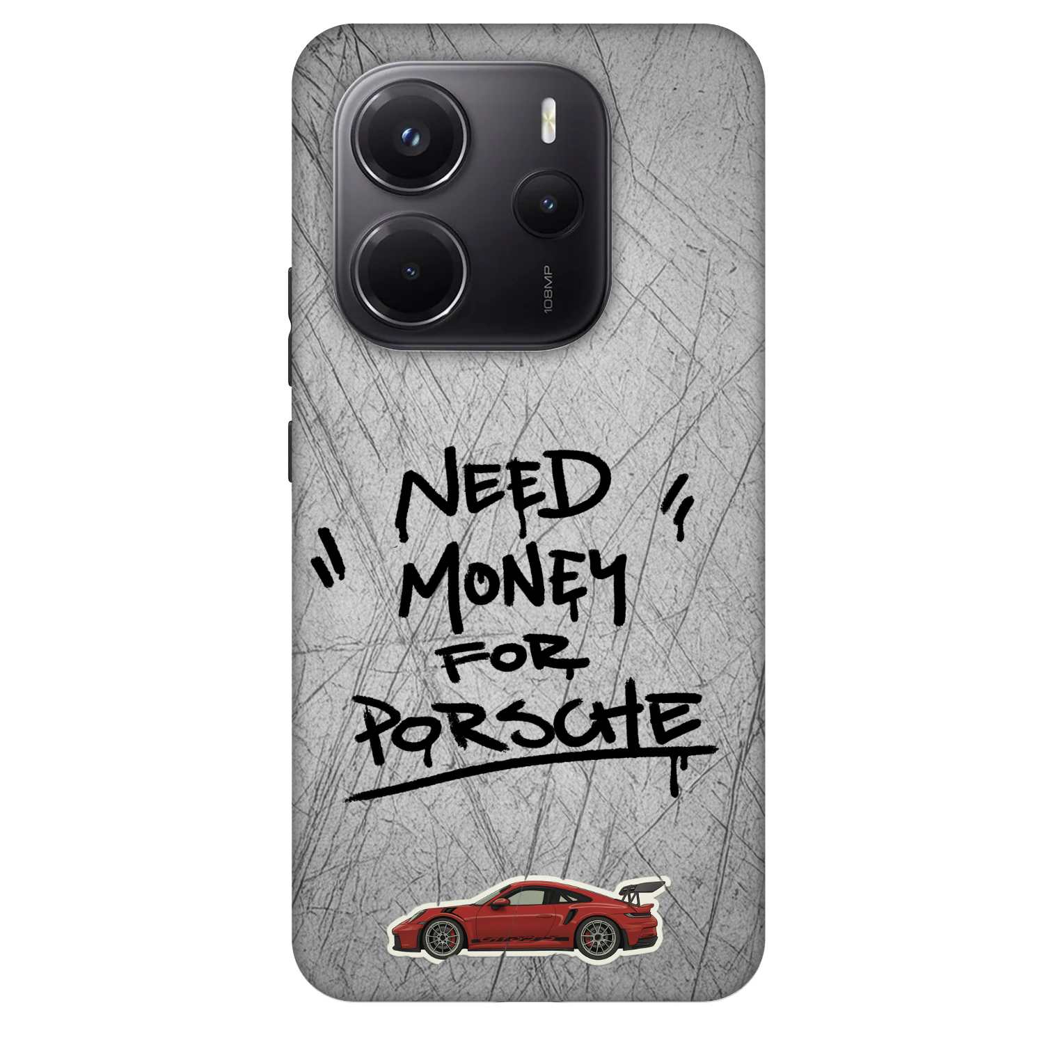 Picasee Fashion Case für Xiaomi Redmi Note 14 5G - Grey Drift