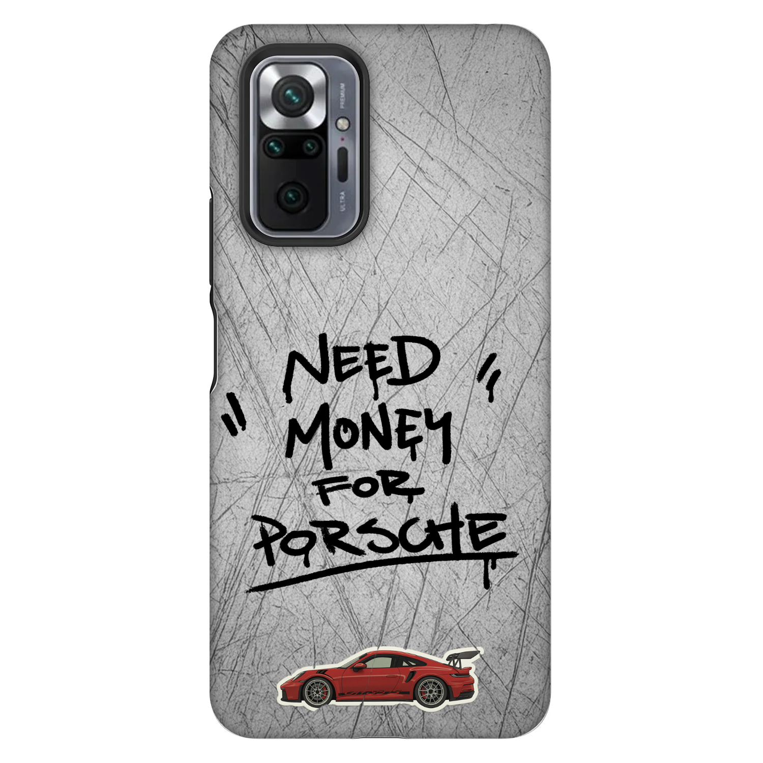 Picasee Fashion Case für Xiaomi Redmi Note 10 Pro - Grey Drift