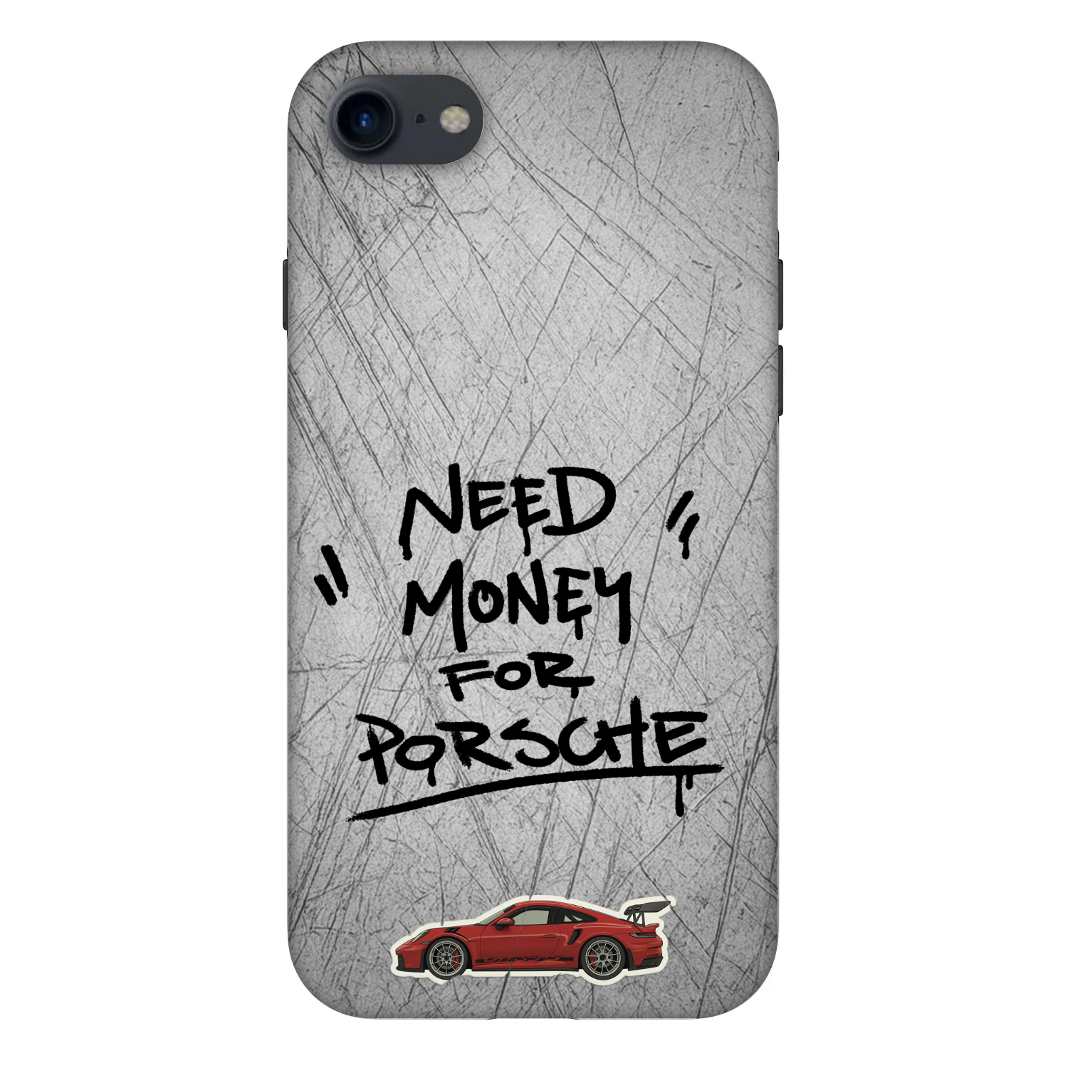 Picasee Fashion Case für Apple iPhone SE 2020 - Grey Drift