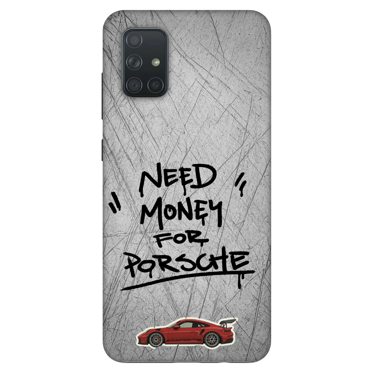 Picasee Fashion Case für Samsung Galaxy A71 A715F - Grey Drift