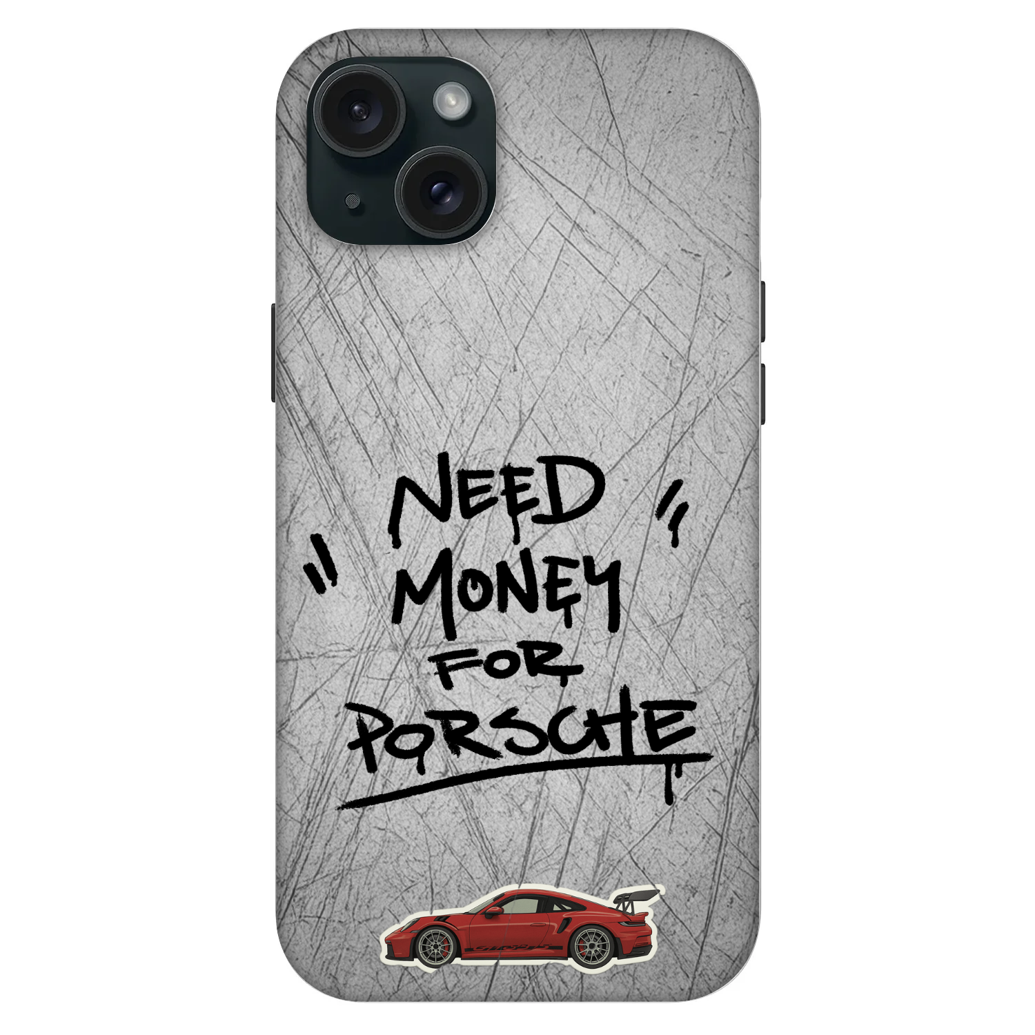 Picasee Fashion Case MagSafe für Apple iPhone 15 Plus - Grey Drift
