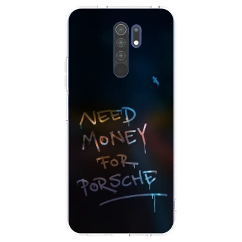 Picasee Xiaomi Redmi 9 Hülle - Transparentes Silikon - Neon Nights