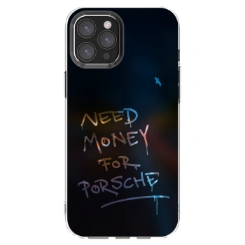 Picasee Apple iPhone 12 Pro Max Hülle - Transparentes Silikon - Neon Nights