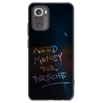 Picasee Xiaomi Redmi Note 10S Hülle - Schwarzes Silikon - Neon Nights