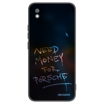 Picasee Xiaomi Redmi 9AT Hülle - Schwarzes Silikon - Neon Nights