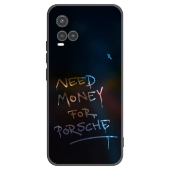 Picasee Vivo Y33s Hülle - Schwarzes Silikon - Neon Nights