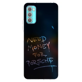 Picasee Motorola Moto G60 Hülle - Transparentes Silikon - Neon Nights