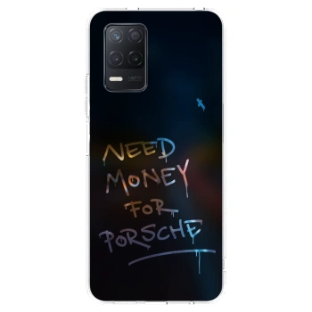 Picasee Realme 8 5G Hülle - Transparentes Silikon - Neon Nights