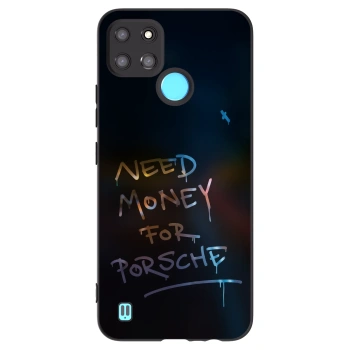 Picasee Realme C21Y Hülle - Schwarzes Silikon - Neon Nights