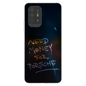 Picasee OPPO A94 5G Hülle - Transparentes Silikon - Neon Nights
