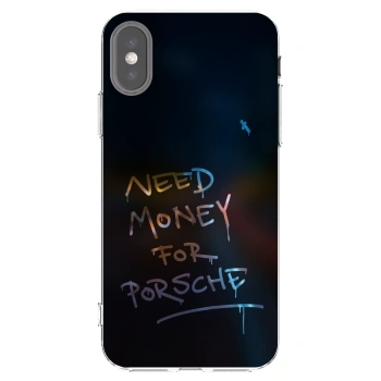 Picasee Apple iPhone X/XS Hülle - Transparentes Silikon - Neon Nights