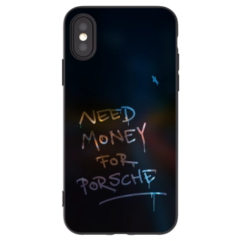 Picasee Apple iPhone X/XS Hülle - Schwarzes Silikon - Neon Nights