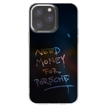 Picasee Apple iPhone 15 Pro Max Hülle - Transparentes Silikon - Neon Nights
