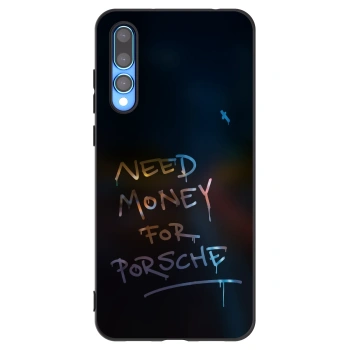 Picasee Huawei P20 Pro Hülle - Schwarzes Silikon - Neon Nights