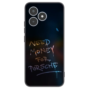 Picasee Realme C53 Hülle - Schwarzes Silikon - Neon Nights