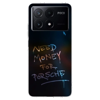 Picasee Xiaomi Poco X6 Pro Hülle - Transparentes Silikon - Neon Nights