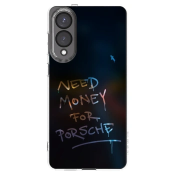 Picasee Samsung Galaxy S25 Edge 5G Hülle - Transparentes Silikon - Neon Nights