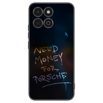 Picasee Honor 200 Smart 5G Hülle - Schwarzes Silikon - Neon Nights