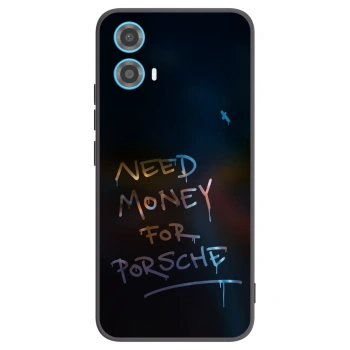 Picasee Motorola Moto G34 5G Hülle - Schwarzes Silikon - Neon Nights